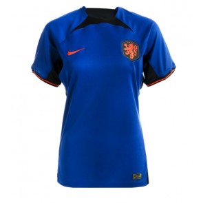 Nederländerna kläder Kvinnor VM 2022 Bortatröja Kortärmad